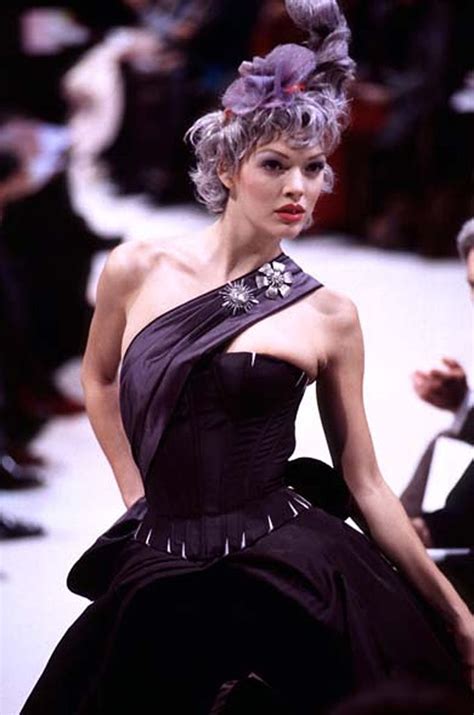 john galliano givenchy dress.